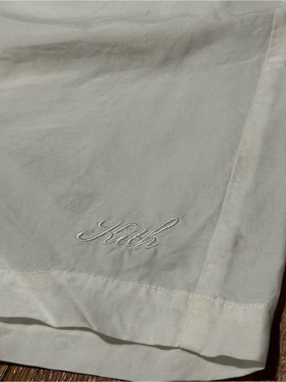 Kith Cupro Linen Cedar Short ‘Sandrift'